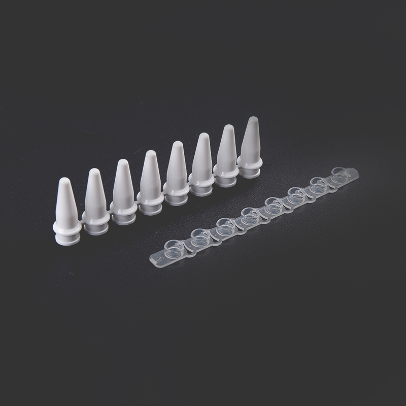 Tira de 8 tubos PCR de 0,2 ml
