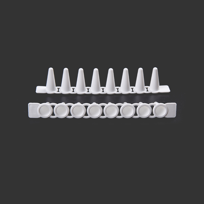 Tira de 8 tubos PCR de 0,1 ml
