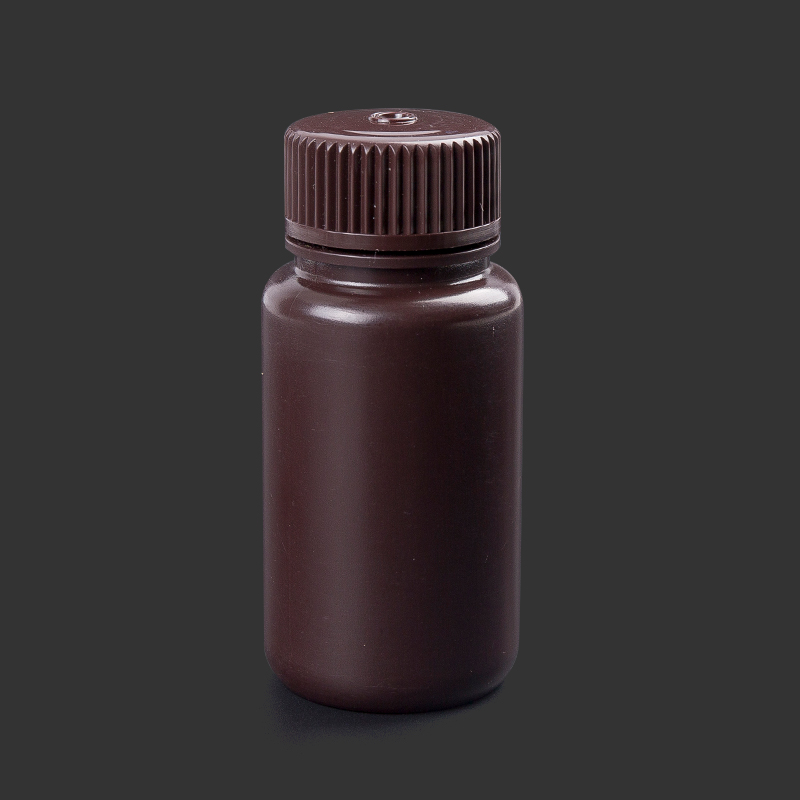 Botella de reactivo de HDPE